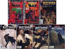 BATMAN SHADOW OF THE BAT #48 49 50 51 52 53 54 (DC 1996) NEAR MINT WHITE PAGES