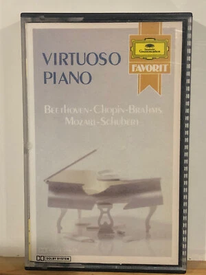 Virtuoso Piano Pieces by Various ‎Artist Audio Cassette - Image 1 of 3