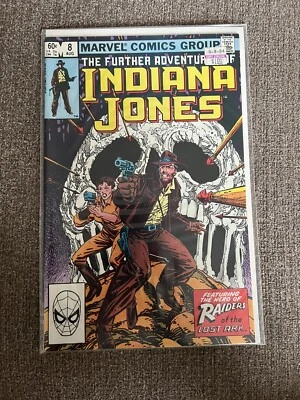 Marvel Comics Group - The Further Adventures of Indiana Jones 1983 #8 en estado bastante bueno JP Foto 1 de 2