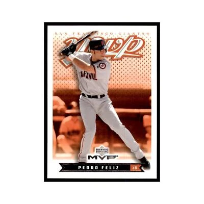 Tarjetas de béisbol 2003 Upper Deck MVP Pedro Feliz #177 Foto 1 de 3