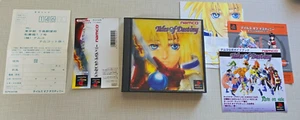 Tales of Destiny PS1 CIB Spine reg card Playstation Japan US SELLER - Picture 1 of 12