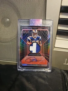 2018 Panini Matrix Obsidian Rams Extremely Rare Patch Auto 3 Of 5 No. MA-IB - Bild 1 von 17