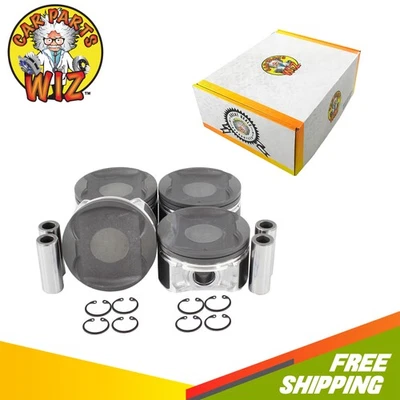 Juego de pistones de motor para 07-12 Nissan Sentra 2.0L 16V DOHC MR20DE Foto 1 de 2