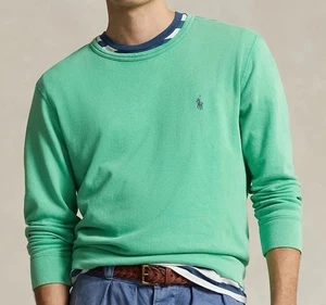 Polo Ralph Lauren Vineyard grün Baumwolle French Terry Sweatshirt - 2XL - Bild 1 von 8