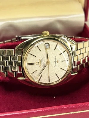 Reloj OMEGA Constellation *+CAJA* Lino Vintage Años 70’s Automático Dorado para Hombre - 168.017 Foto 1 de 4