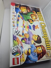 LEGO Champion 3861 Buildable Game 100% Complete Boxed Set 206 Pieces Free Ship.