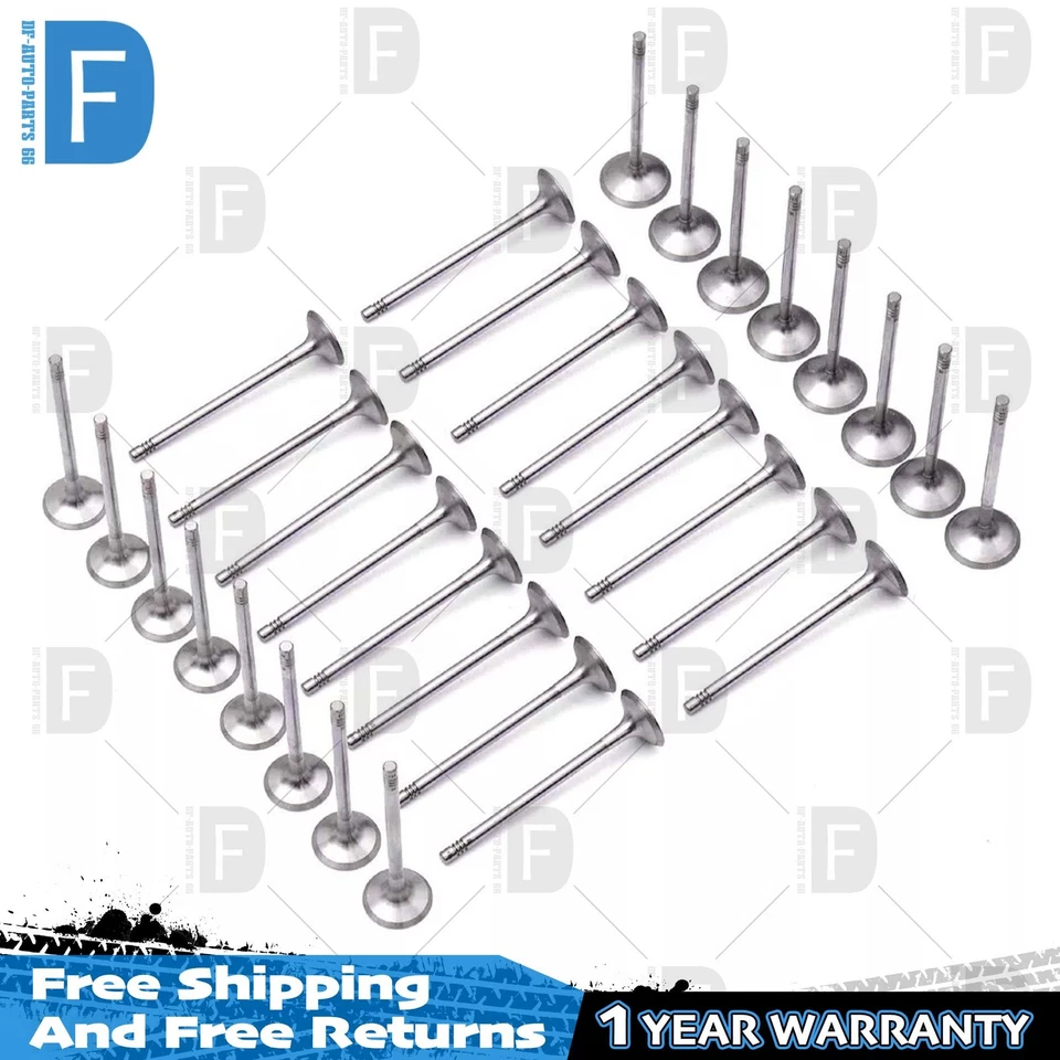 Juego de 32 válvulas de entrada y salida para BMW X5 X6 750i F06 N63N F12 F13 S63N 4,4 4,0 L Foto 1 de 4