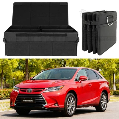 Trunk Cargo Organizer Folding Collapsible Storage Box For Toyota Venza 2021-2024 - Image 1 of 4