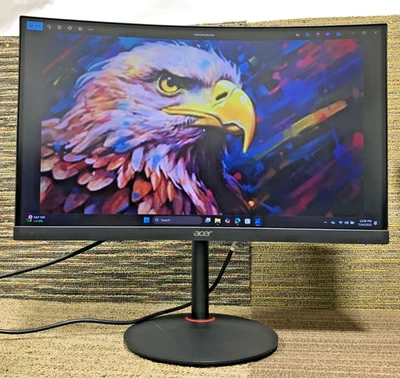 ACER NITRO XZ240Q 23.6" 1500RCURVED FULL HD MONITOR * - Image 1 of 4