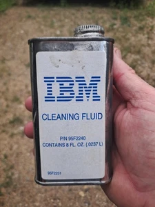 Líquido de limpieza IBM vintage lata de 8 oz. - Imagen 1 de 6