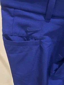 Nike Tour Golf Repel 8” Chino Woven Shorts Blue Modern Fit Men Sz 40 Stretch - Picture 1 of 5