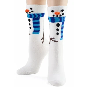 Calcetines 3D Muñeco de Nieve Para Mujer Talla 9-11 Pie Tráfico Invierno Novedad Moda Nuevos - Imagen 1 de 1
