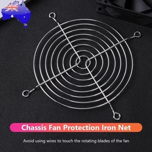 5pcs PC Case Fan Grills Computer Cooling Fan Finger Guard Protector (120mm) - Afbeelding 1 van 7