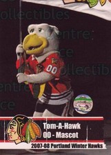 2007-08 Portland Winter Hawks #26 Mascot