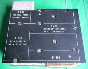 R&S XT 2000 UHF ODBIORNIK RADIOWY 5821-12-165-9313 XF-107 S30 FILTR KWARCOWY ODBIORNIK Y - Zdjęcie 1 z 6