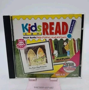 Robert Munsch CD-ROM Paper Bag Princess, Mud Puddle Kids Can Read! - Picture 1 of 4