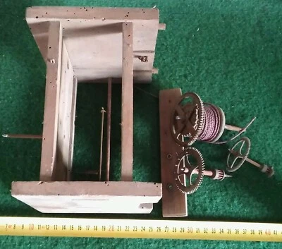 Mouvement/ mécanisme ancien incomplet à rénover ou pour pièces - Photo 1/4
