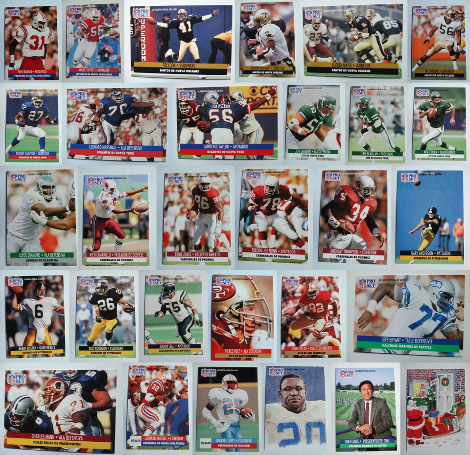1991 Pro Set Spanish Football Cards Complete Your Set You U Pick List 151-300 - Image 1 of 1