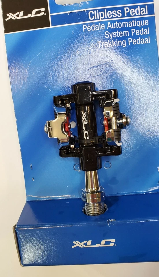 Педаль XLC без зажимов упаковка 2 шт. черная - Изображение 1 из 4