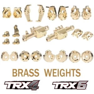 1/10 RC Crawler TRX4 TRX6 For Brass Weight Portal Axle Housing Diff Cover Kit - Picture 1 of 55