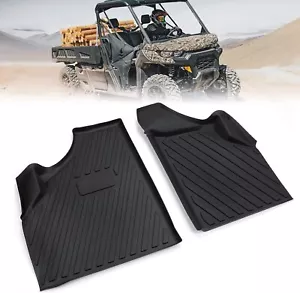 KEMIMOTO UTV Front Floor Mats for Can-Am Defender MAX HD10 HD8 HD5 2016-2025 - Picture 1 of 10