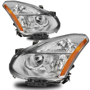 Pair Halogen Headlights For 2008-2013 Nissan Rogue 2014 2015 Nissan Rogue Select - Picture 1 of 9