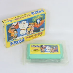 DORAEMON GIGA ZOMBIE GYAKUSHU No Instruction Famicom Nintendo 8283 fc - Picture 1 of 10