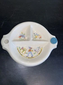 Vintage Little Boy Blue Children's Warming Dish - Picture 1 of 11