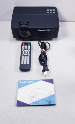 Excelvan E08 Projector Size 8x6 inches With Remote TESTED - Image 1 of 4