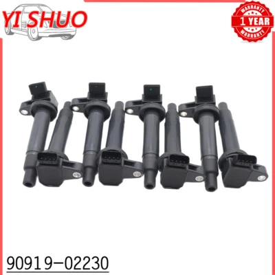 Bobina de encendido nueva 90919-02230 para LEXUS GS430 GX470 LS430 TOYOTA 4RUNNER 8 PIEZAS Foto 1 de 4