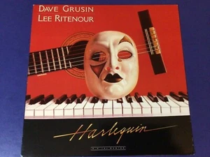 DAVE GRUSIN & LEE RITENOUR~harlequin GRP 1985 ~ (LP) Ex+ / (JACKET) Ex - Picture 1 of 7