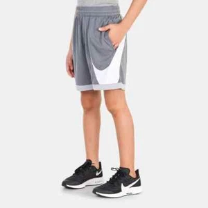 Nike Dri-FIT Kids' Boys Basketball Shorts Gray Size XL - Picture 1 of 3