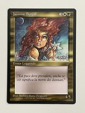 1995 Magic The Gathering - Jasmine Boreal - Excellent - Legends - Italian