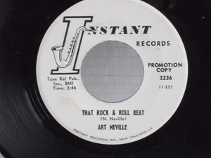 Art Neville,Instant 3236,"That Rock & Roll Beat",US,7"45,PROMO,1965 deep soul,M- - Picture 1 of 2