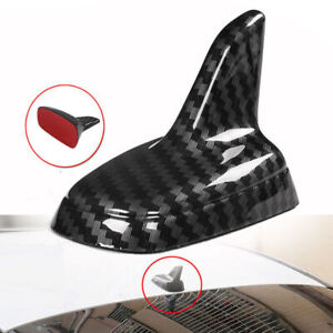 For Mercedes Benz Carbon Plastic Shark Fin Dummy Decorative Antenna Aerials Roof