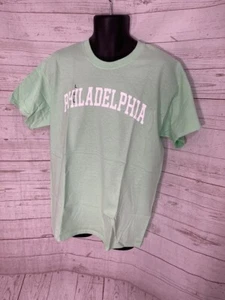 Camiseta deportiva MV - FILADELFIA - espuma marina 100 % algodón talla L grande - Imagen 1 de 6