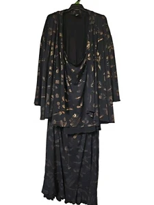 Ladirs Plus Size Formal 3 Piece Skirt Jacket Suit 6 X Large Wedding Formal Wear - Picture 1 of 8