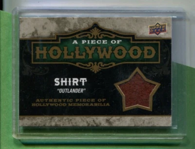 JOHN HURT OUTLANDER 2009 UPPER DECK A PIECE OF HISTORY AUTHENTIC SHIRT RELIC - Image 1 of 2