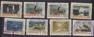 ECUADOR 1973 GALAPAGOS ISLANDS FULL SET 870-875 USED - Picture 1 of 1