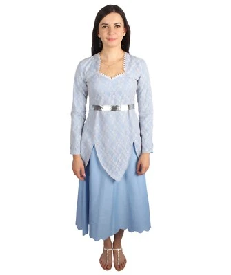 Adult Women’s Animated Movie Fairy Godmother Light Blue Gown Costume, HC-1928 - Image 1 of 4