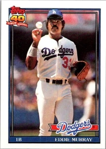 1991 Topps #590 Eddie Murray - Picture 1 of 2