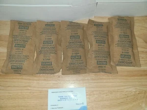 TYVEK BAG CLAY KRAFT DESICCANTS S-1059 (Pack of 5) 3×6 New Ready to Use - Picture 1 of 5