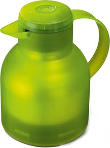 Emsa Samba Isolierkanne 505763, 1 L, Quick Press Verschluss | 100% dicht, Grün - Bild 1 von 3