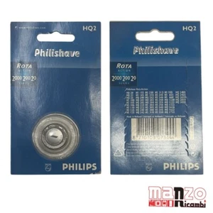 PHILIPS Numero 2 Testine Per Rasoio HQ2 ORIGINALI - Foto 1 di 3