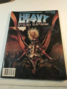 Heavy Metal magazine September 1981 vol 5 num 6 1st Taarna Corben Steranko - Picture 1 of 9