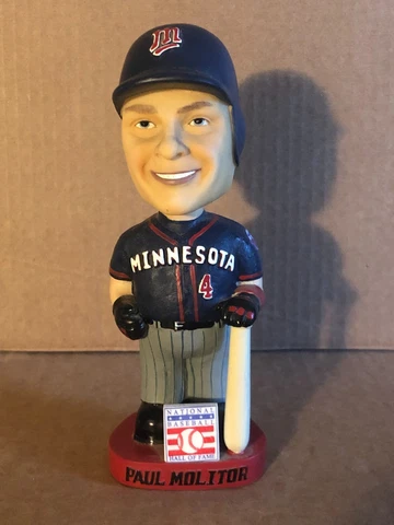 Minnesota Twins Paul Molitor Hall of Fame Bobblehead SGA Cover