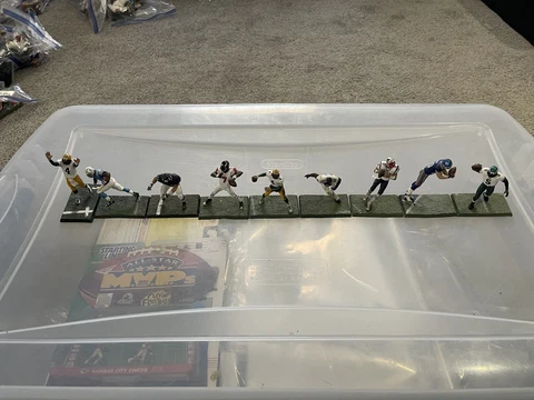 McFarlane Mini NFL Lot BRADY/ LEWIS/FAVRE/McNabb/URLACHER, etc Cover