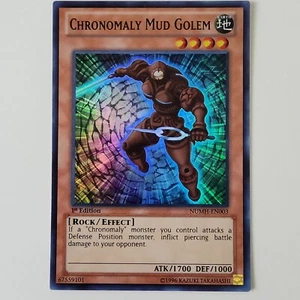 Chronomaly Mud Golem - NUMH-EN003 - Super Rare - NM/VLP - 1st ed - Yugioh - Picture 1 of 2