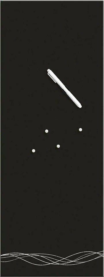 Eurographics Memo Board MB-DF2166 30x80cm Magnet und Schreibtafel aus Glas Lines