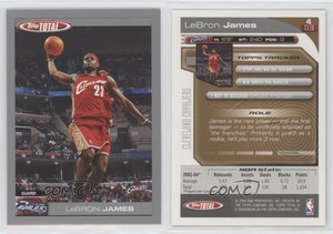 2004-05 Topps Total Silver LeBron James #4
